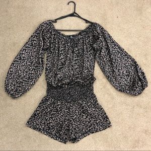 Leopard print Romper